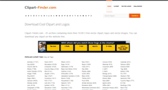 Desktop Screenshot of clipart-finder.com